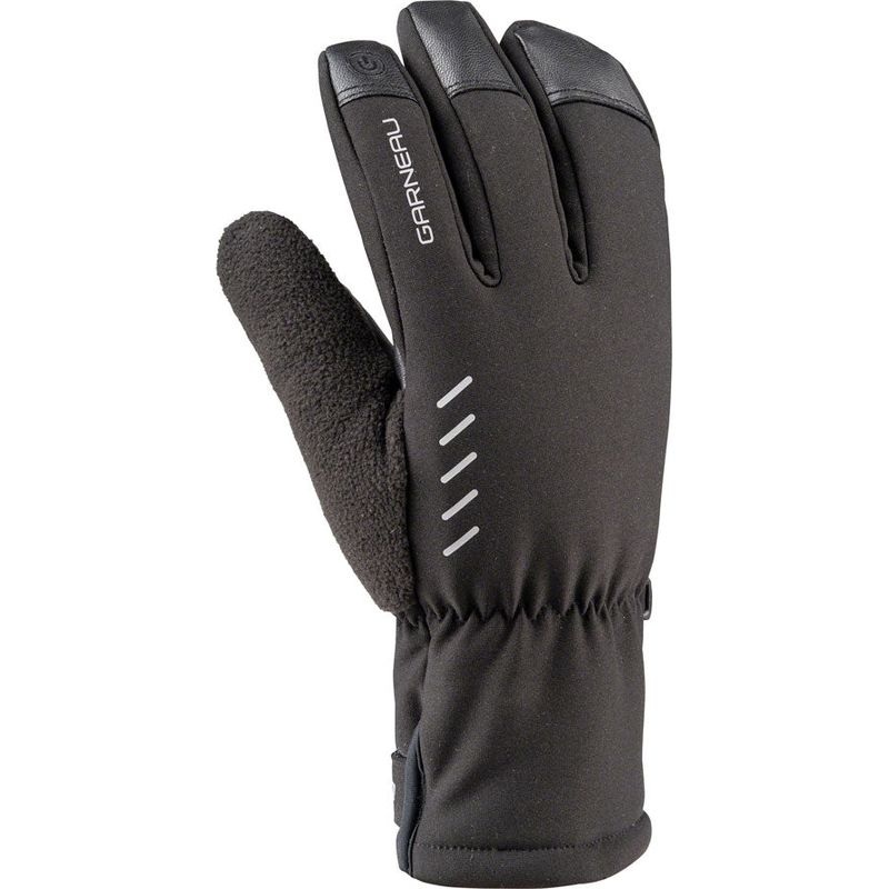 Garneau Bigwill Gel Gloves – Black Full Finger Small