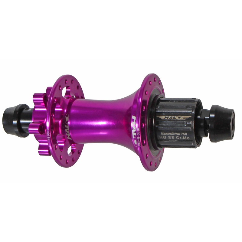Halo Mantradrive MT-SS Rear Hub (10mm Bolt) 32h Purple