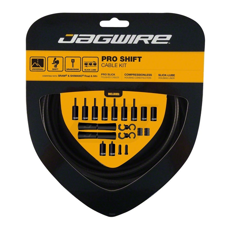 Jagwire 2x Pro Shift Kit – Stealth Black