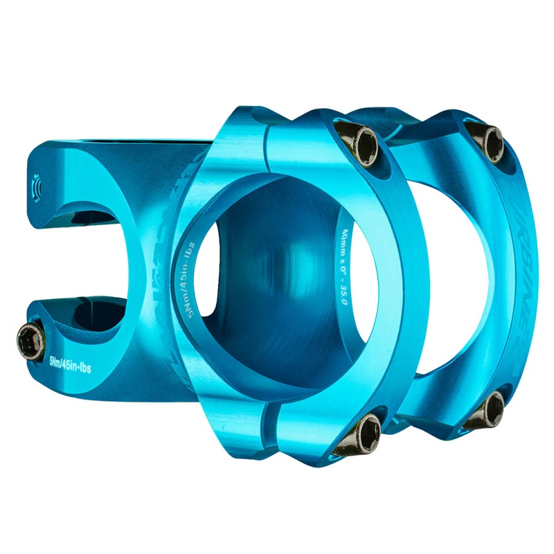 RaceFace Turbine R 35 Stem – 50mm 35mm Clamp +/-0 1 1/8″ Turquoise