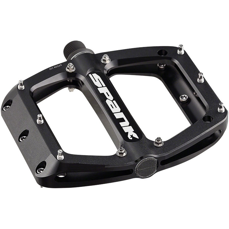 Spank Spoon 110 Pedals – Platform, Aluminum, 9/16″, 110mm Wide, Black