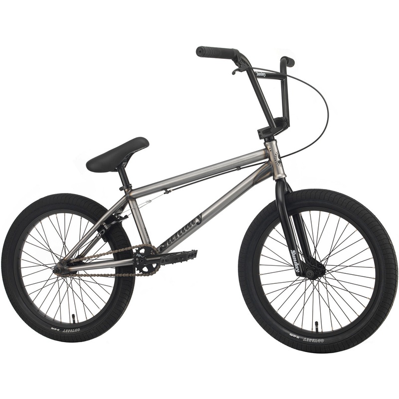 Sunday Scout 21″TT BMX Bike-Matte Raw