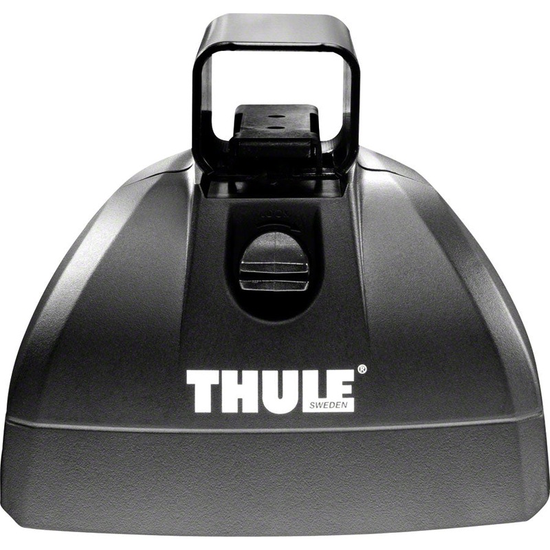 Thule 460 Podium Foot Pack Tower Set: Fits Rectangular Bar 4-Pack
