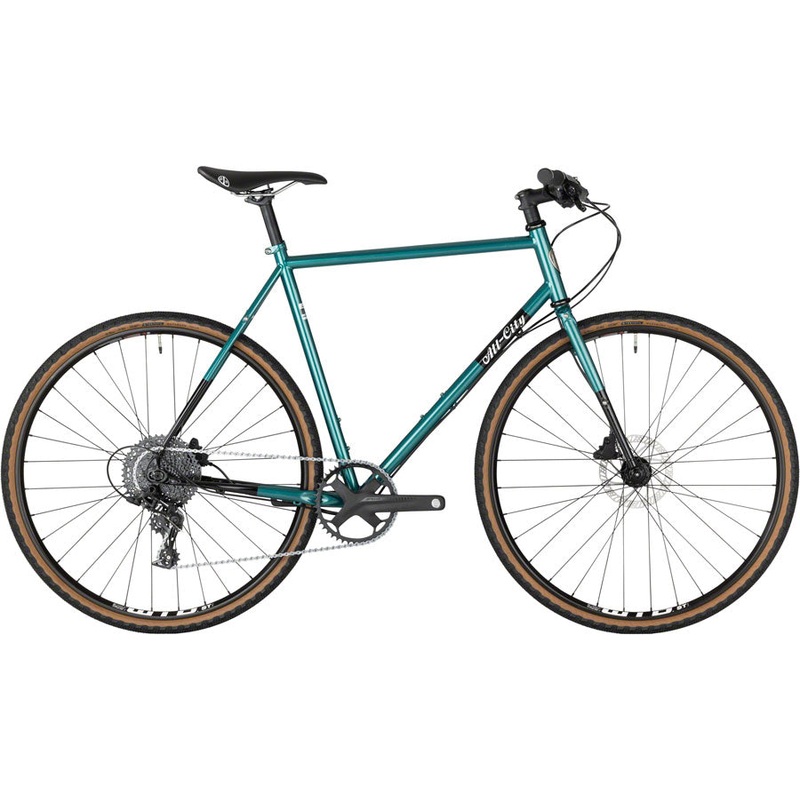All-City Super Professional Apex Bike – 700c Steel Apex Night Jade 55cm