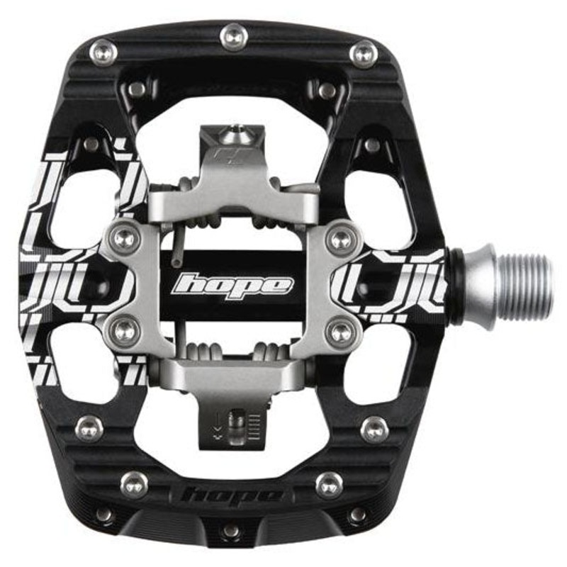 Union GC Pedals – Dual Sided Clipless with Platform 9/16″ Black