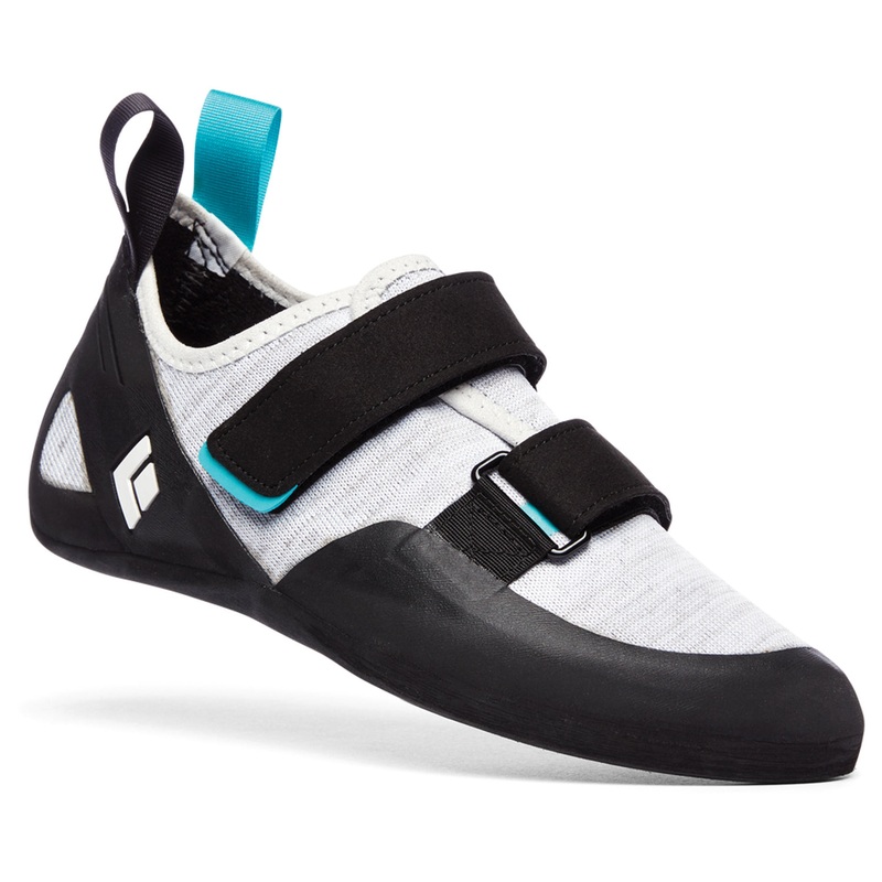 Black Diamond Momentum Women’s Climbing Shoes – Size 6.5 (Black/Alloy)