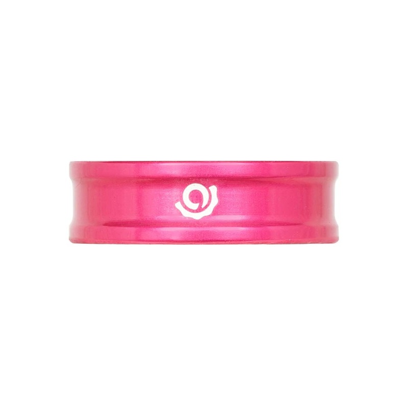 Industry Nine iRiX Headset Spacer, 1-1/8”, Height: 10mm, Aluminum, Pink