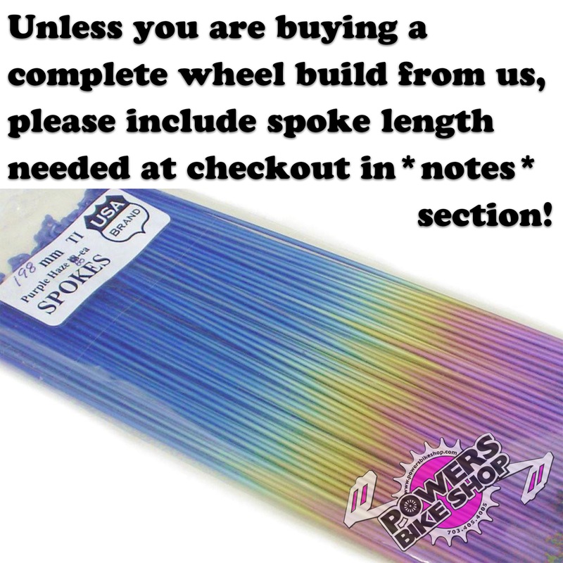 Titanium Spokes