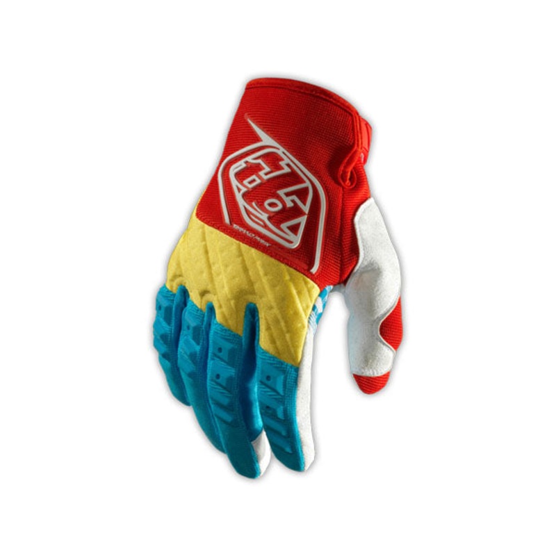 Troy Lee 2014 GP Gloves-Blue/Yellow