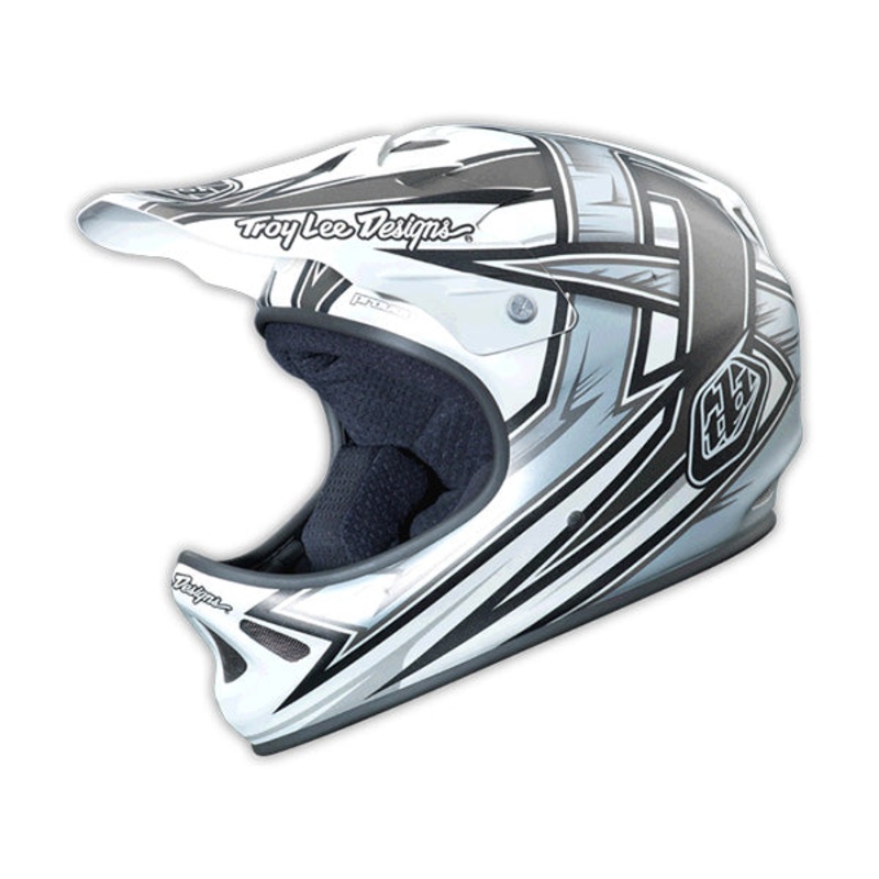 Troy Lee 2015 D2 Helmet-Proven White