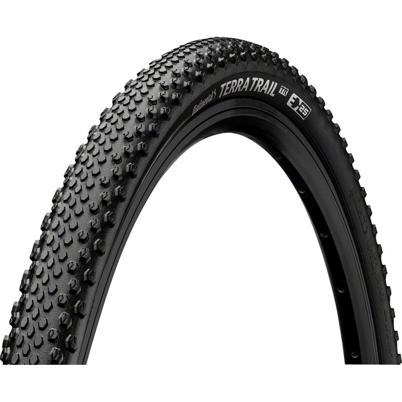 Continental Terra Trail Tire – 700 x 45, Tubeless, Folding, Black SL, PureGrip, ShieldWall System, E25