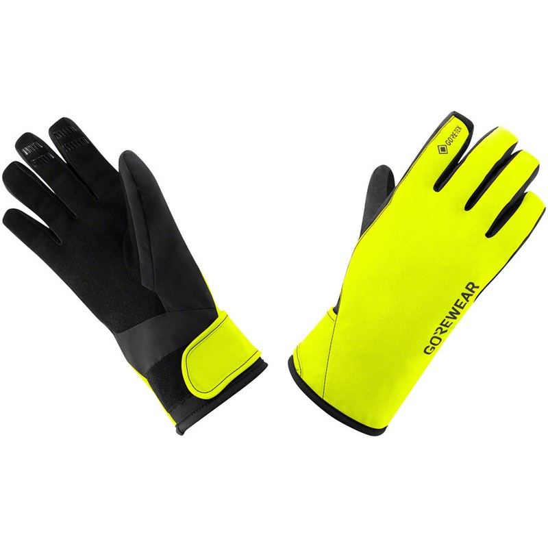 Gorewear Gore-Tex Insulated Gloves – Yellow/Black Mens Small