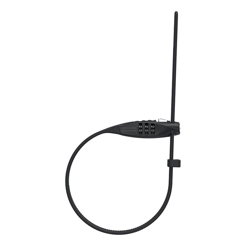 Abus  Combiflex Travel Guard Combo Lock – Black