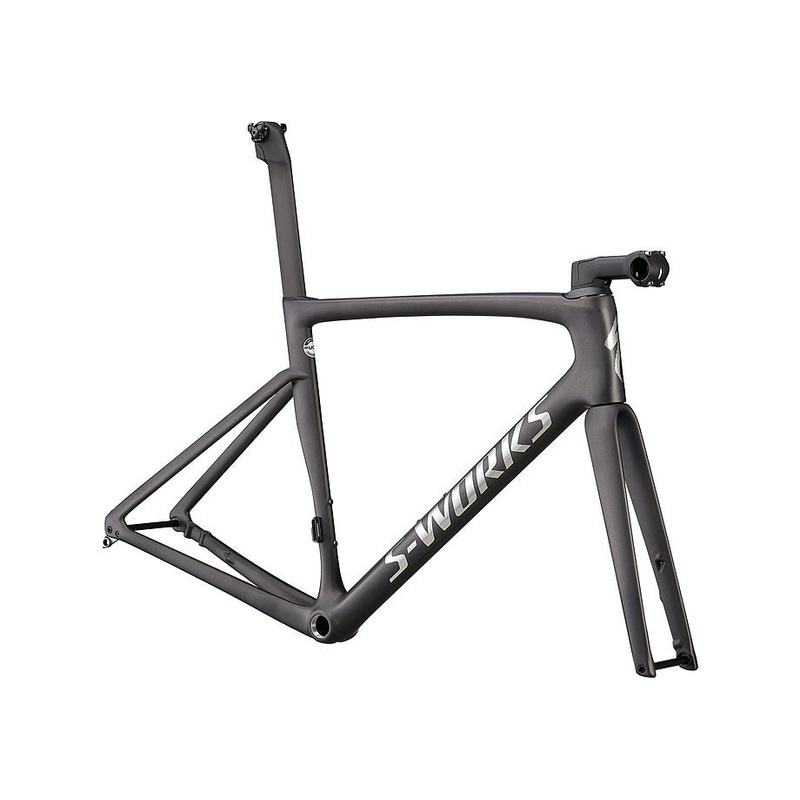Specialized tarmac sl7 S-Works frmset satin carbon / spectraflair tint / gloss brushed chrome 52
