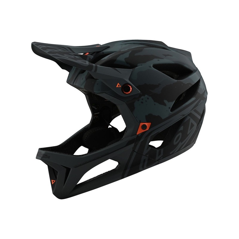 Troy Lee Designs Stage Full Face Helmet – Camo – Green – 2020