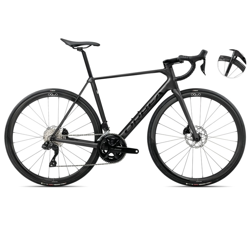 2025 Orbea ORCA M35i Racing ROAD BIKE – 49cm, Vulcano-Black (Matte) Black (Gloss)