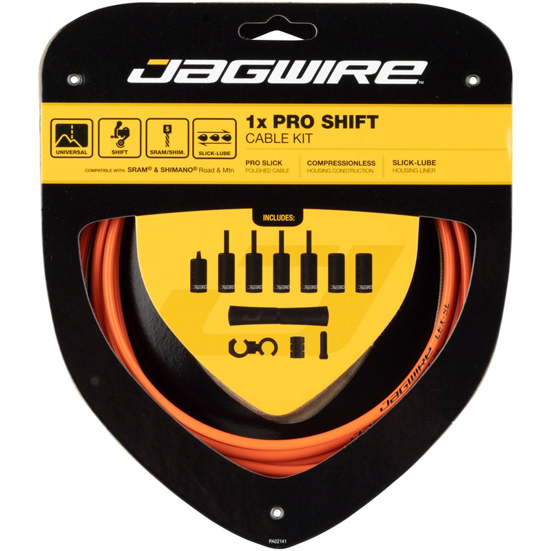Jagwire 1x Pro Shift Kit Road/Mountain SRAM/Shimano Orange
