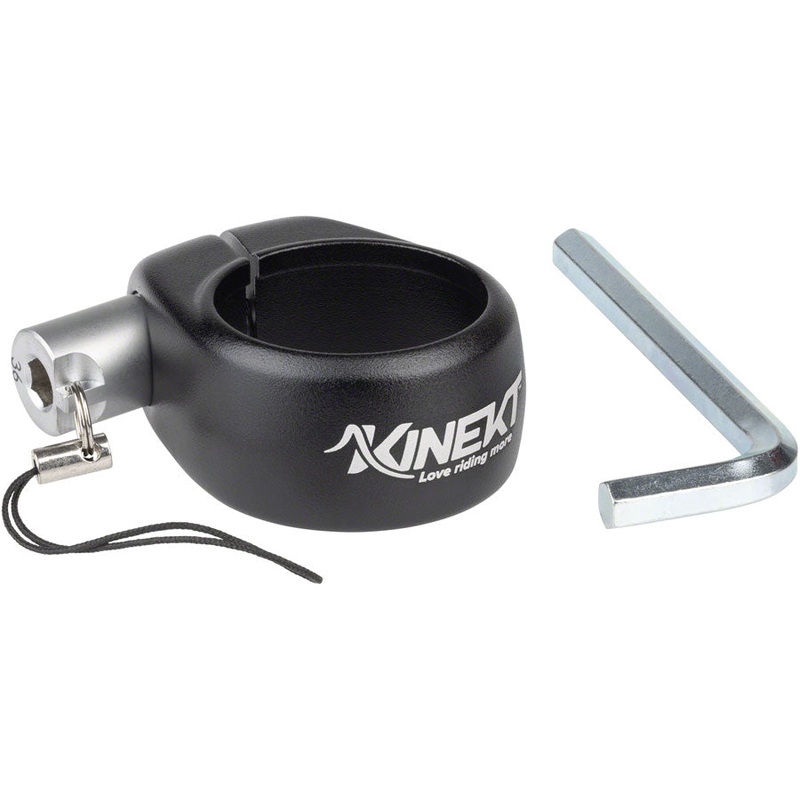Cirrus Kinekt AntiTheft Lock Seatpost Clamp – 27.2mm, Bolt-On, Black