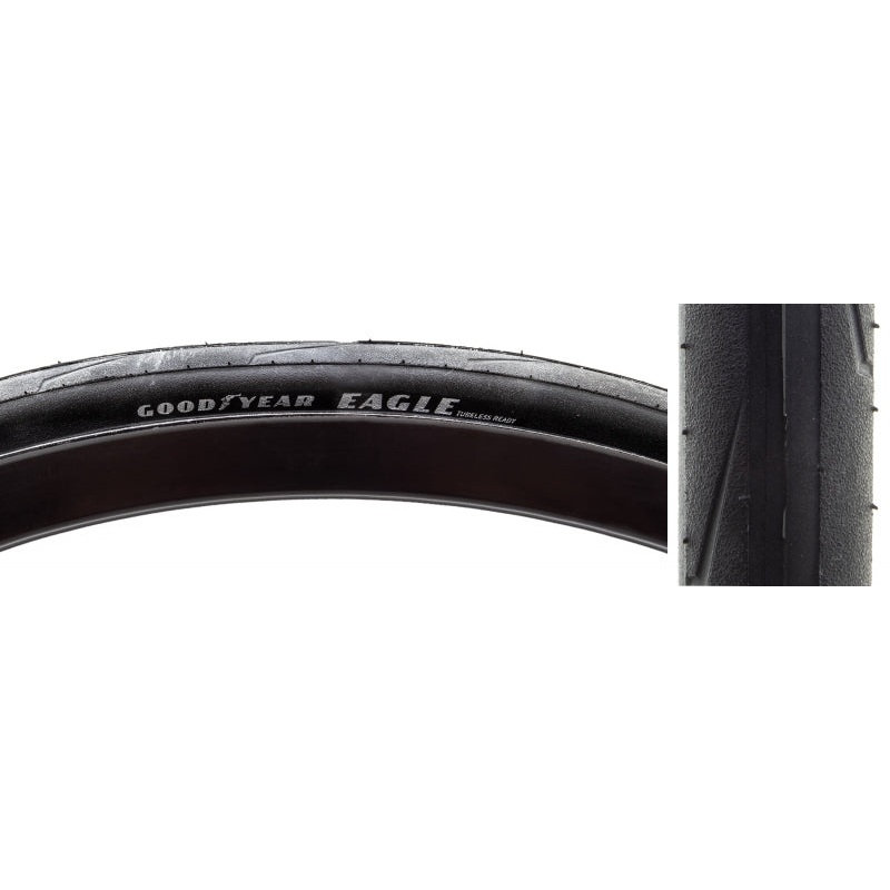 Goodyear Eagle Tubeless Ready Tire 700 x 32c Black