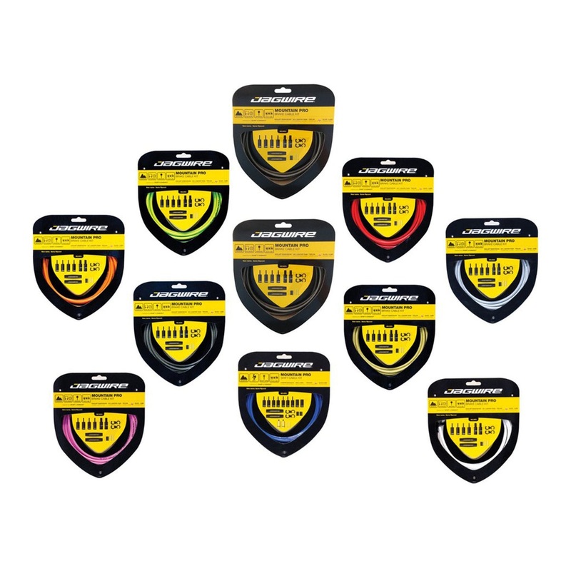 Jagwire Mountain Pro Brake Cable Kit – SRAM/Shimano – White