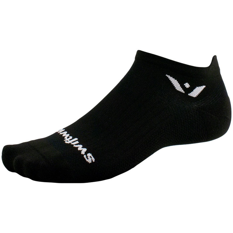 Swiftwick Aspire Zero Tab Socks – Black, Medium