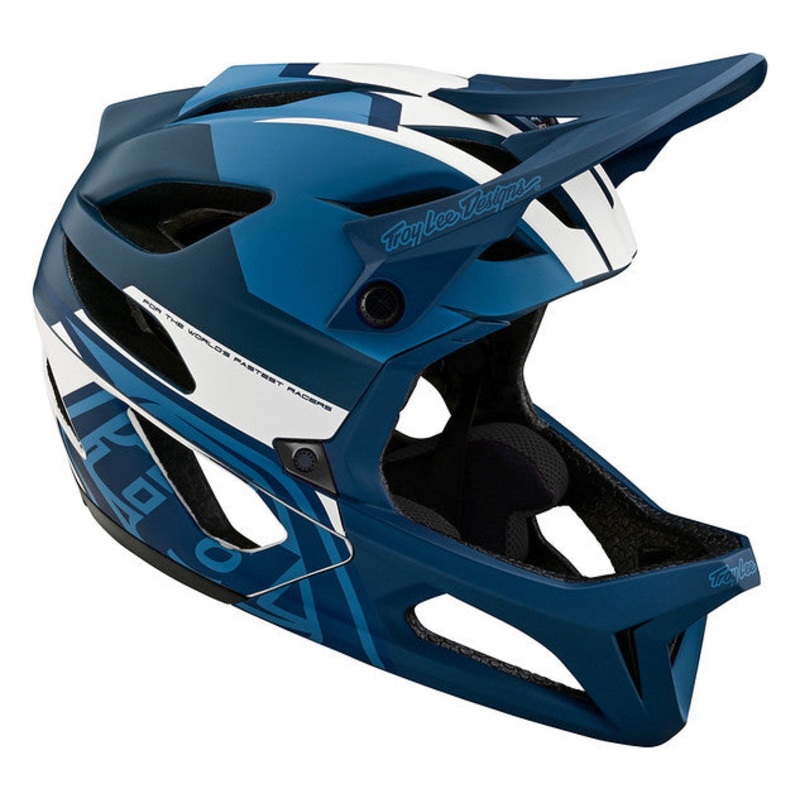 Troy Lee Designs Stage Full Face Helmet with MIPS – Vector – Blue