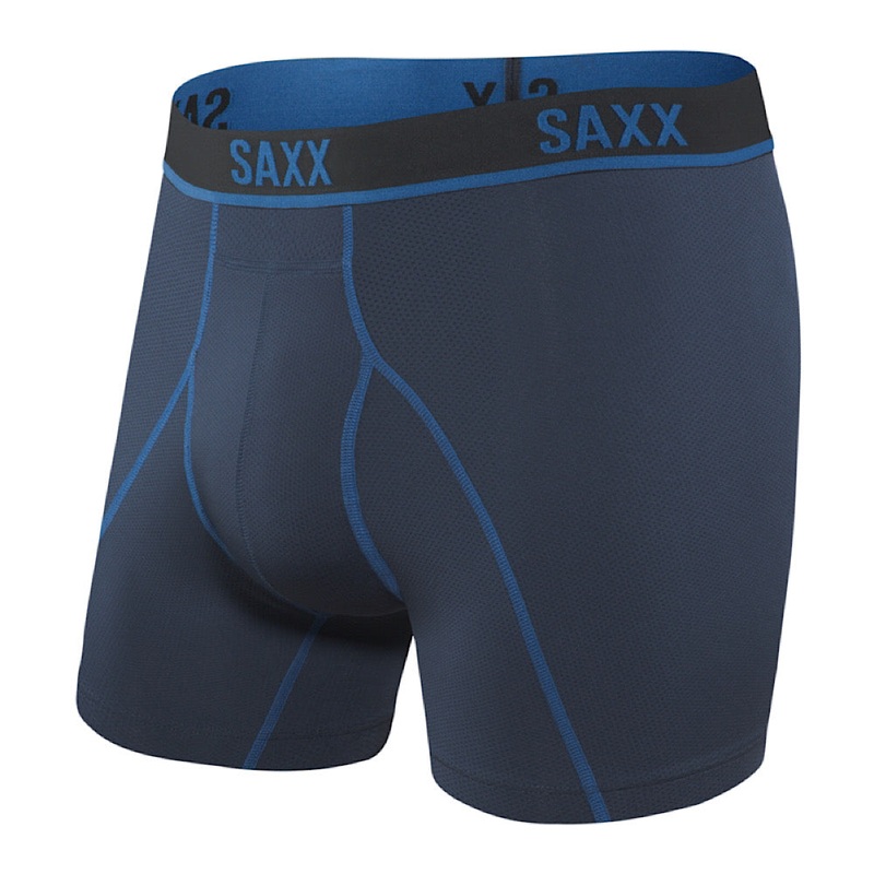 SAXX KINETIC HD BOXER BRIEF – NAVY CITY BLUE