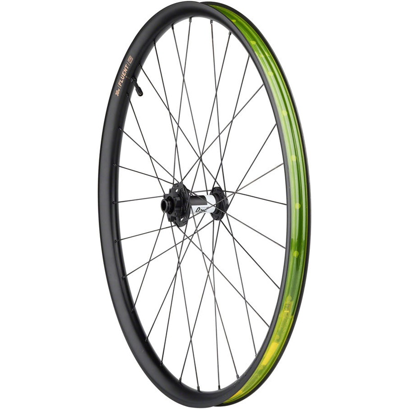 Teravail Fluent Mountain Front Wheel – 29″ 15 x 110mm Boost 6-Bolt Carbon DT350 28H