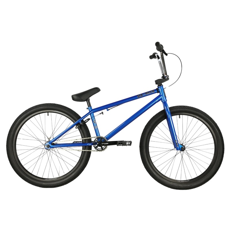 DK Six Pack 24″ Cruiser BMX Bike – 21.5″TT – Blue *IN STORE PICK-UP ONLY*