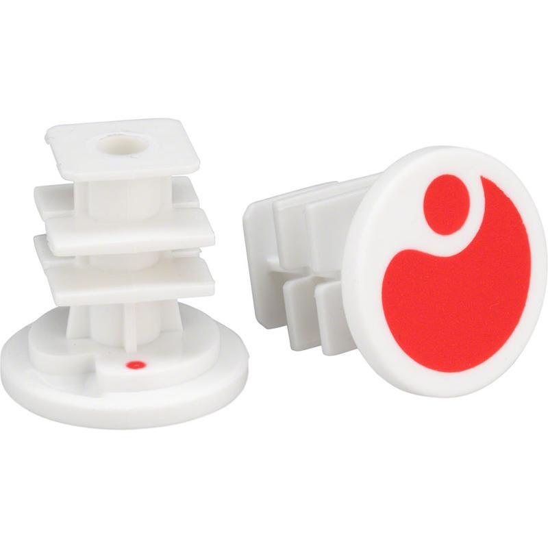 Ergon End Plugs for GA2/GA2Fat/GA3: Red