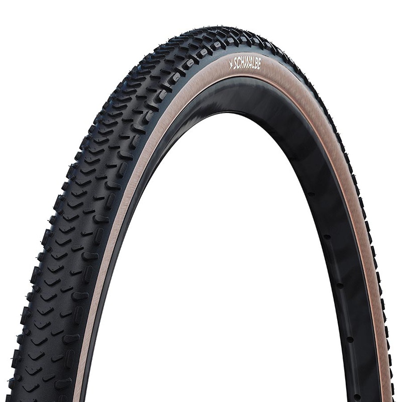 Schwalbe G-One RX Tire – 700 x 40 Tubeless Folding BLK/Transparent Evolution Line Pro Addix Race