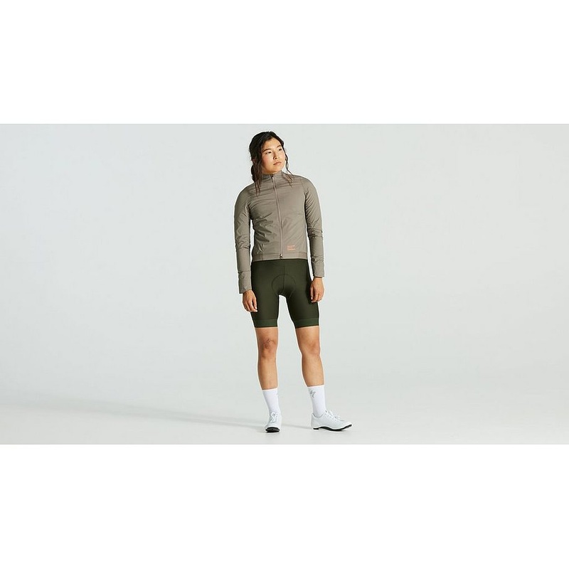 Specialized prime alpha jacket wmn gunmetal/dark moss green xs