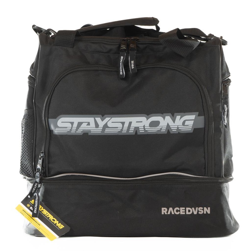 Stay Strong Race DVSN Helmet/Kit Bag – Black