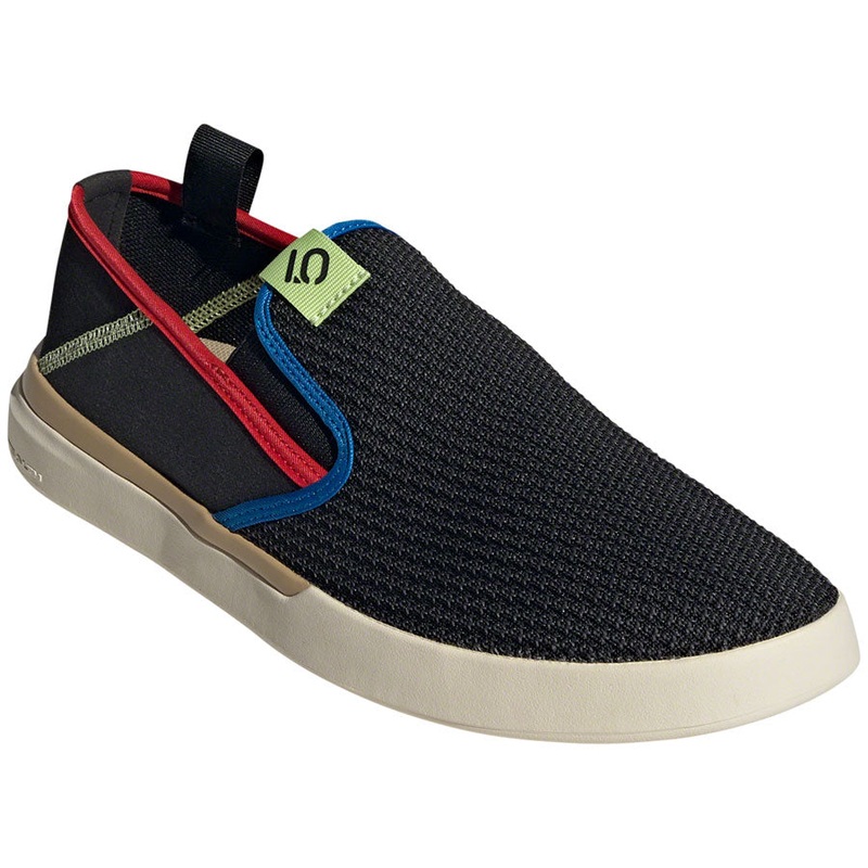 Five Ten Sleuth Slip-On Flat Shoes – Mens Core Black/Carbon/Red 10