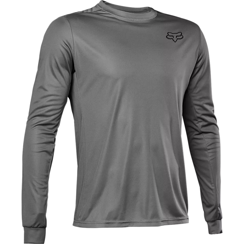 Fox Racing Ranger Long Sleeve MTB Jersey – Font – Dark Gray