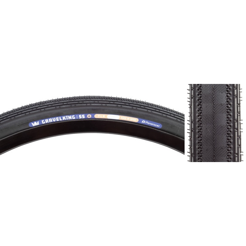 GravelKing SS Plus Tire – 700 x 45 Tubeless Folding Black