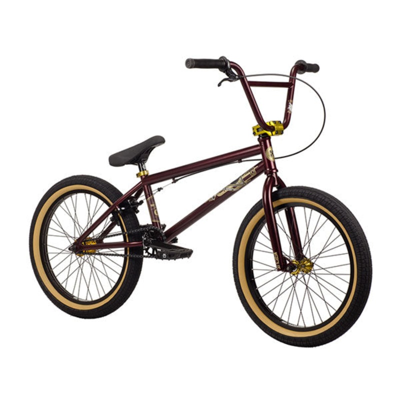 Kink Gap BMX Bike-Matte Cherry Red