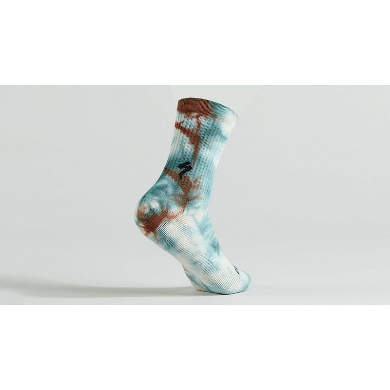 Specialized cotton tall sock white mountains garment wash xl