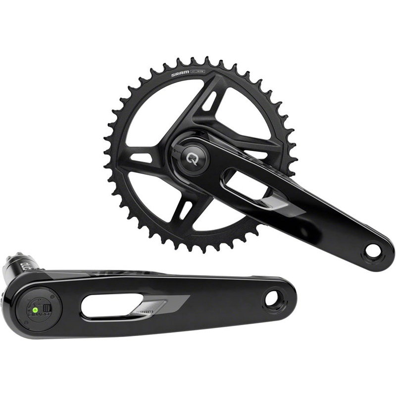SRAM Rival 1x XPLR AXS Power Meter Wide Crankset – 160mm 12/13-Speed 42t 8-Bolt Direct Mount DUB PM Spindle Carbon E1