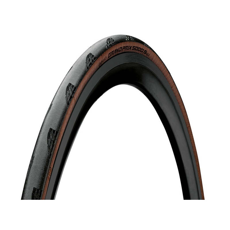 Continental Grand Prix 5000 S 700c Tubeless Road Tire –  Black-Coffee