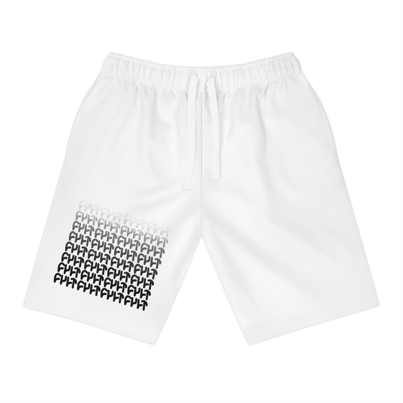 Cult Gradient Baller Shorts (White)