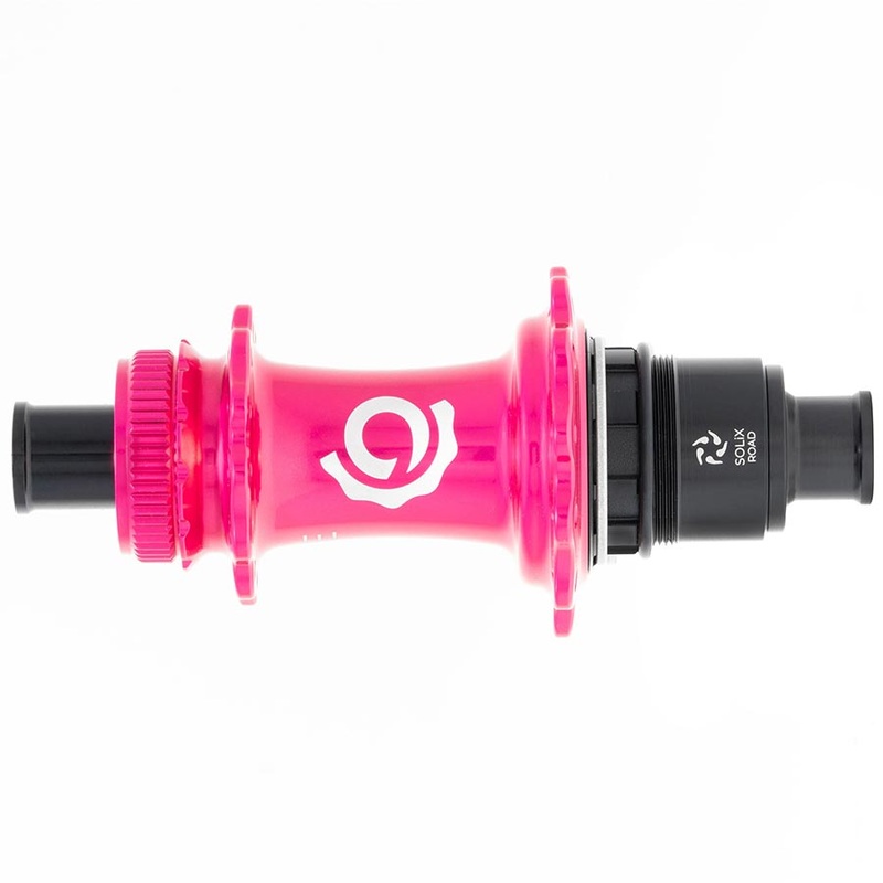Industry Nine Solix G Classic Rear XD-R Disc Hub Rear 28H 12mm TA 142mm SRAM XD-R Pink