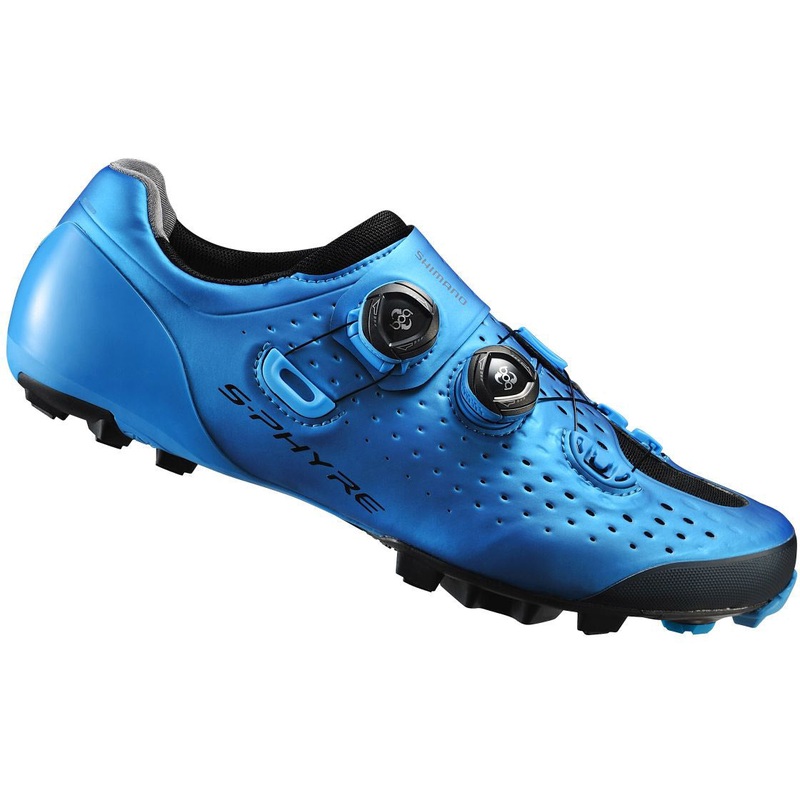 Shimano 2018 S-Phyre XC-9 Clipless Shoes-Blue