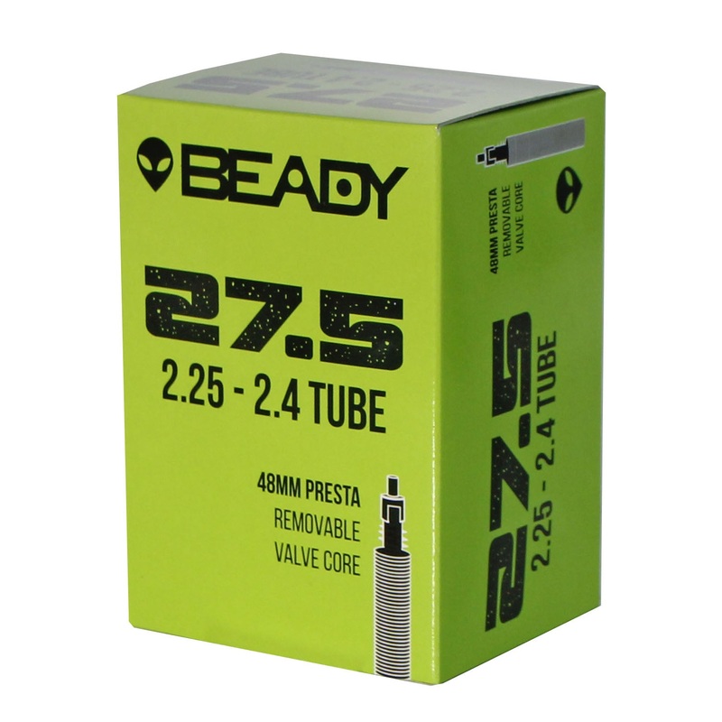 Beady Butyl Tube, 27.5×2.25-2.4″ PV 48mm