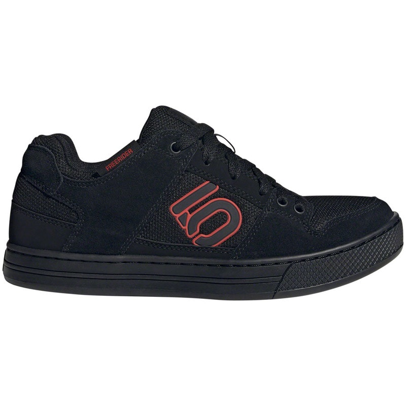 Five Ten Freerider Flat Shoes – Mens Core Black/Red/Gray Five 11