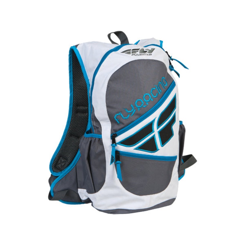 Fly Racing Jump Backpack-Gray/White/Teal