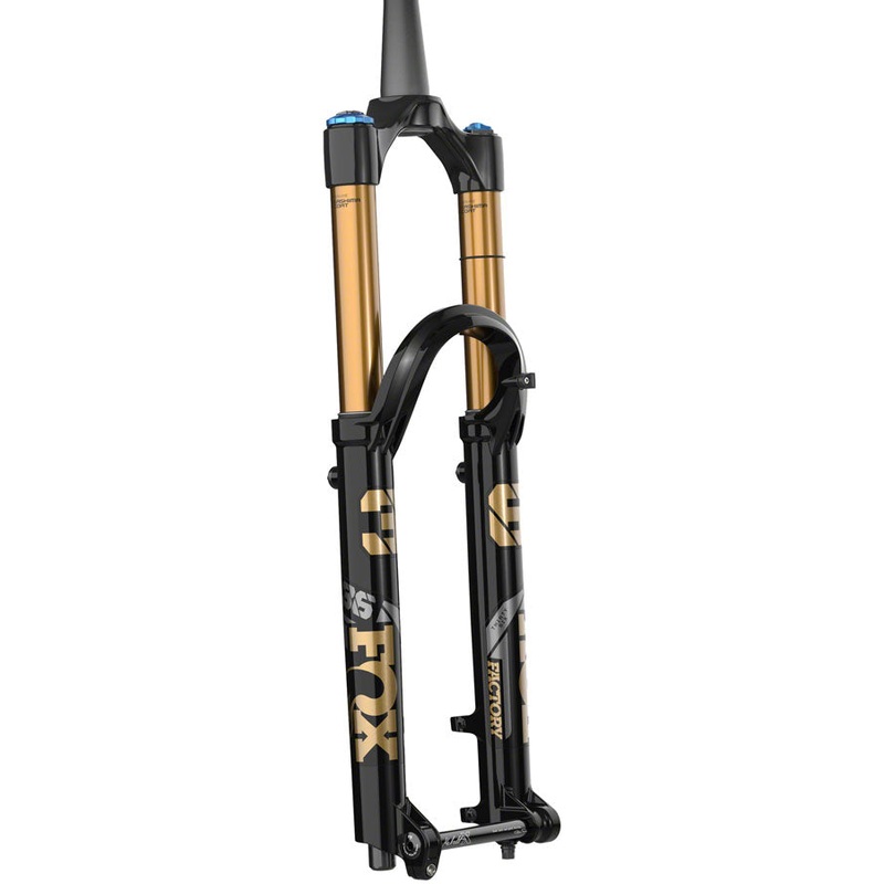 FOX 36 Factory Suspension Fork – 29″ 160 mm 15 x 110 mm Kabolt-X 44mm Offset GRIP X Damper 58HT Shiny BLK