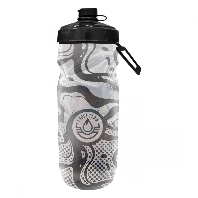 Frostflow Insulated Bottle Insulated 20oz Abstract Wave White