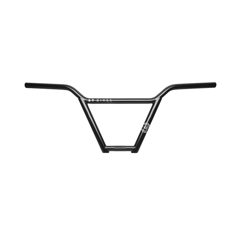 GT Original 4pc BMX Handlebars – 9.875″ – Black