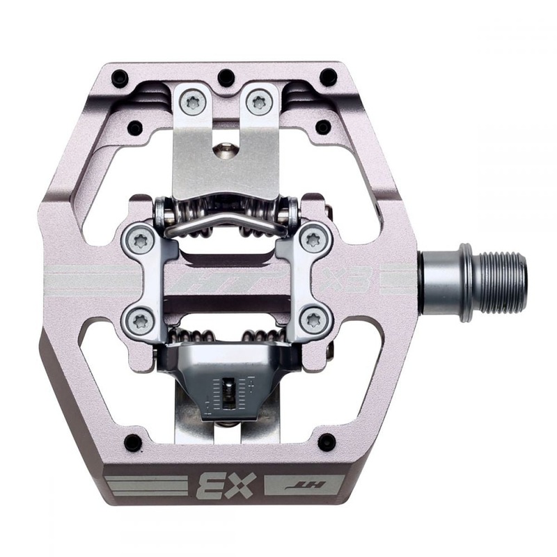 HT X3 Pedals – Dual Sided Clipless with Platform